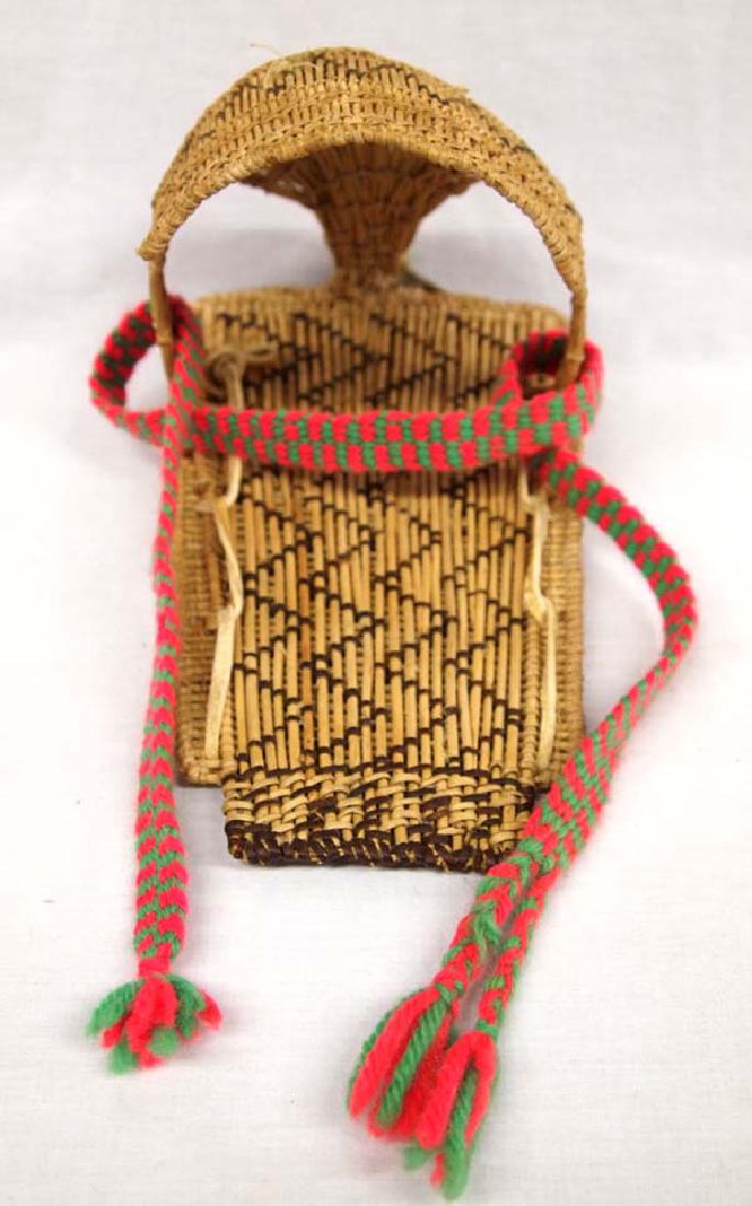 Native American Paiute Doll Cradleboard (1 of 3)