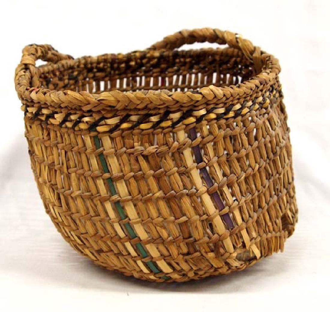 Native American Northwest Coast Clamming Basket (1 of 4)