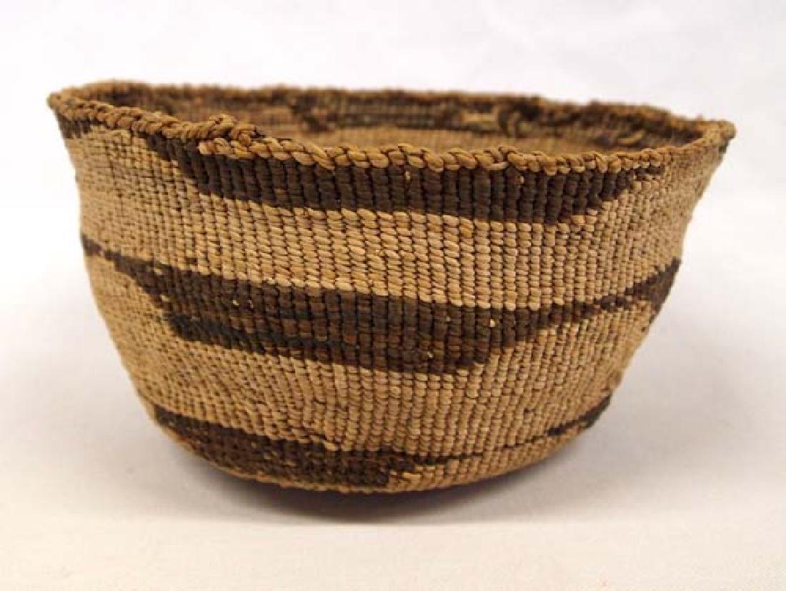 Old Native American California Klamath Basket (1 of 3)