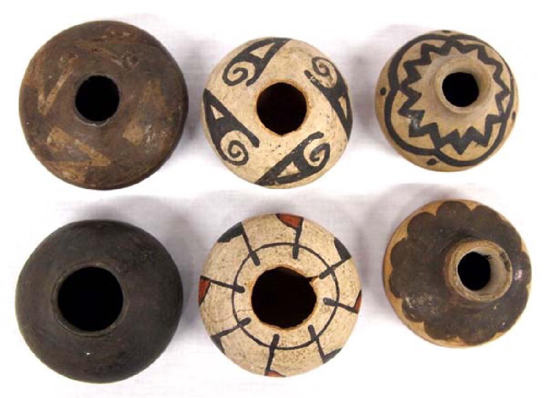 Collection of 6 Miniature Mata Ortiz Pots (1 of 3)