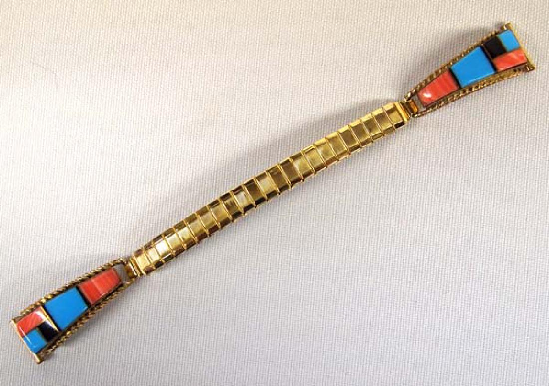 Native American Zuni Watch Band  SH $8 (1 of 1)
