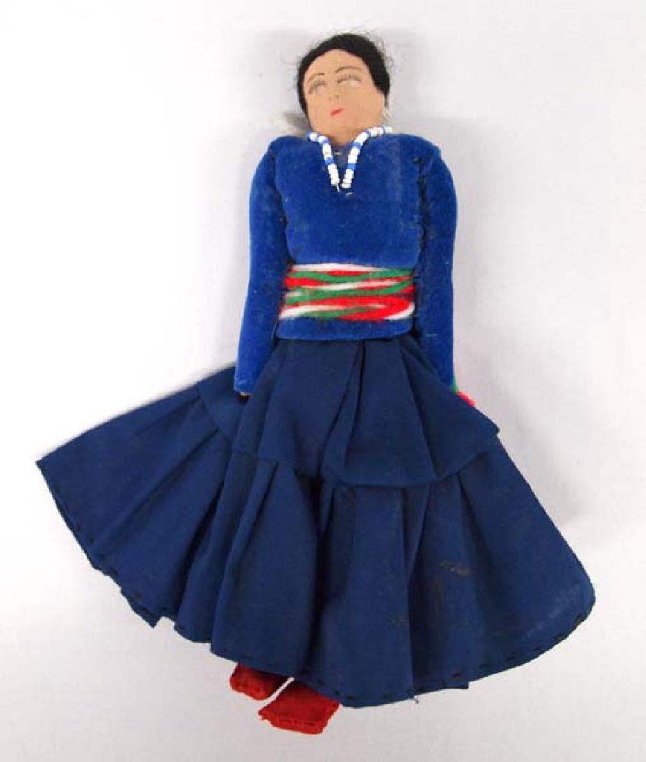 Native American Navajo Cloth Doll, 7 in. S&H $8 (1 of 2)