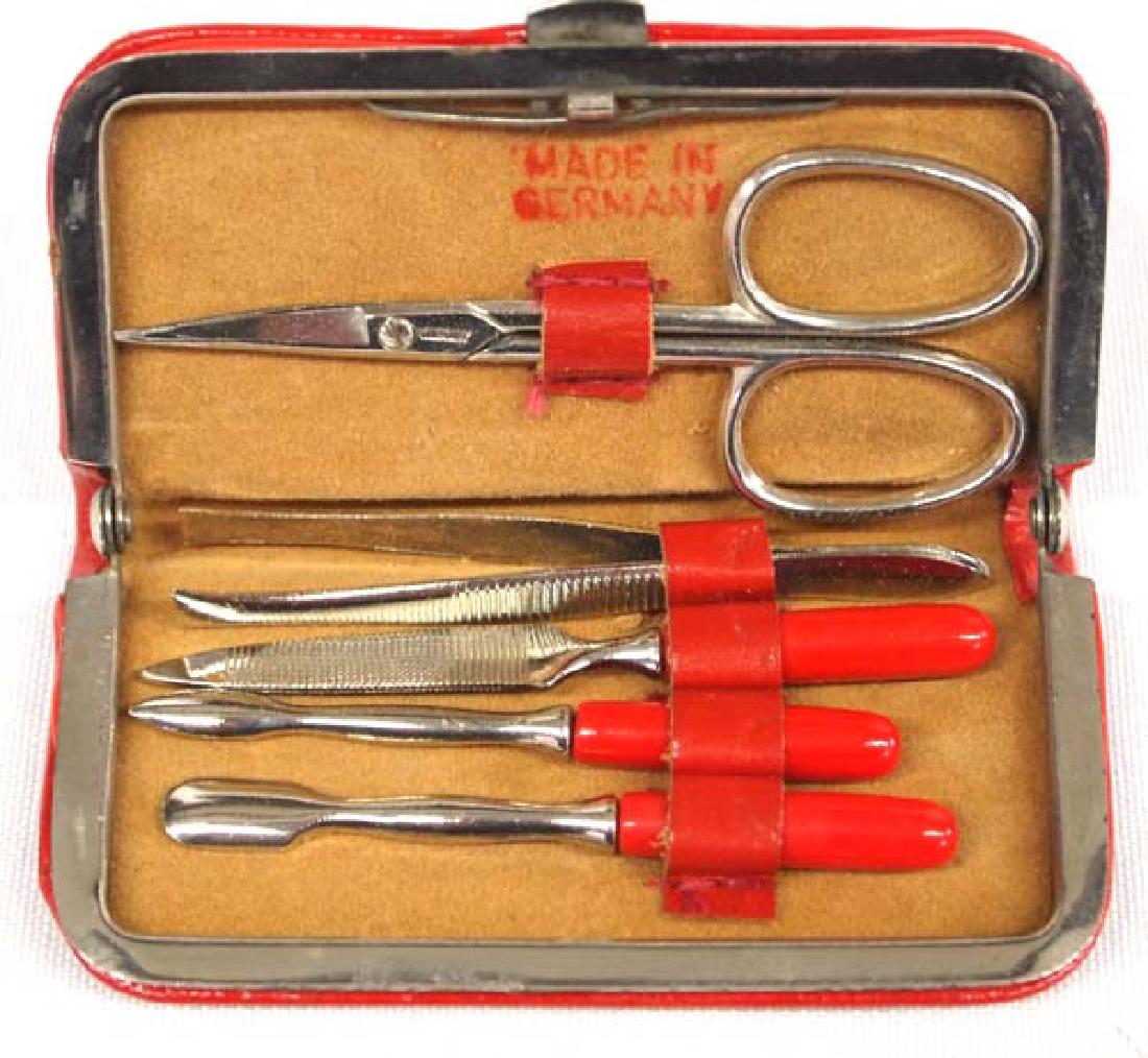 Vintage German Manicure Set, 3 in. S&H $8 (1 of 1)