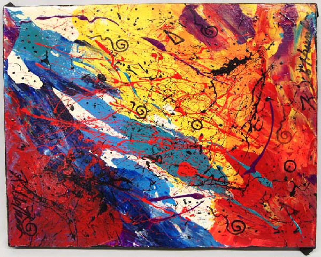 Kills Thunder Painting 14in, SH $12: Kills Thunder Painting 14in, SH $12