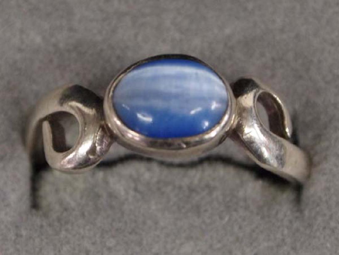 Silver Moonstone Ring Size 7 1/2, SH $8: Sterling Silver Moonstone Ring Size 7 1/2, SH $8