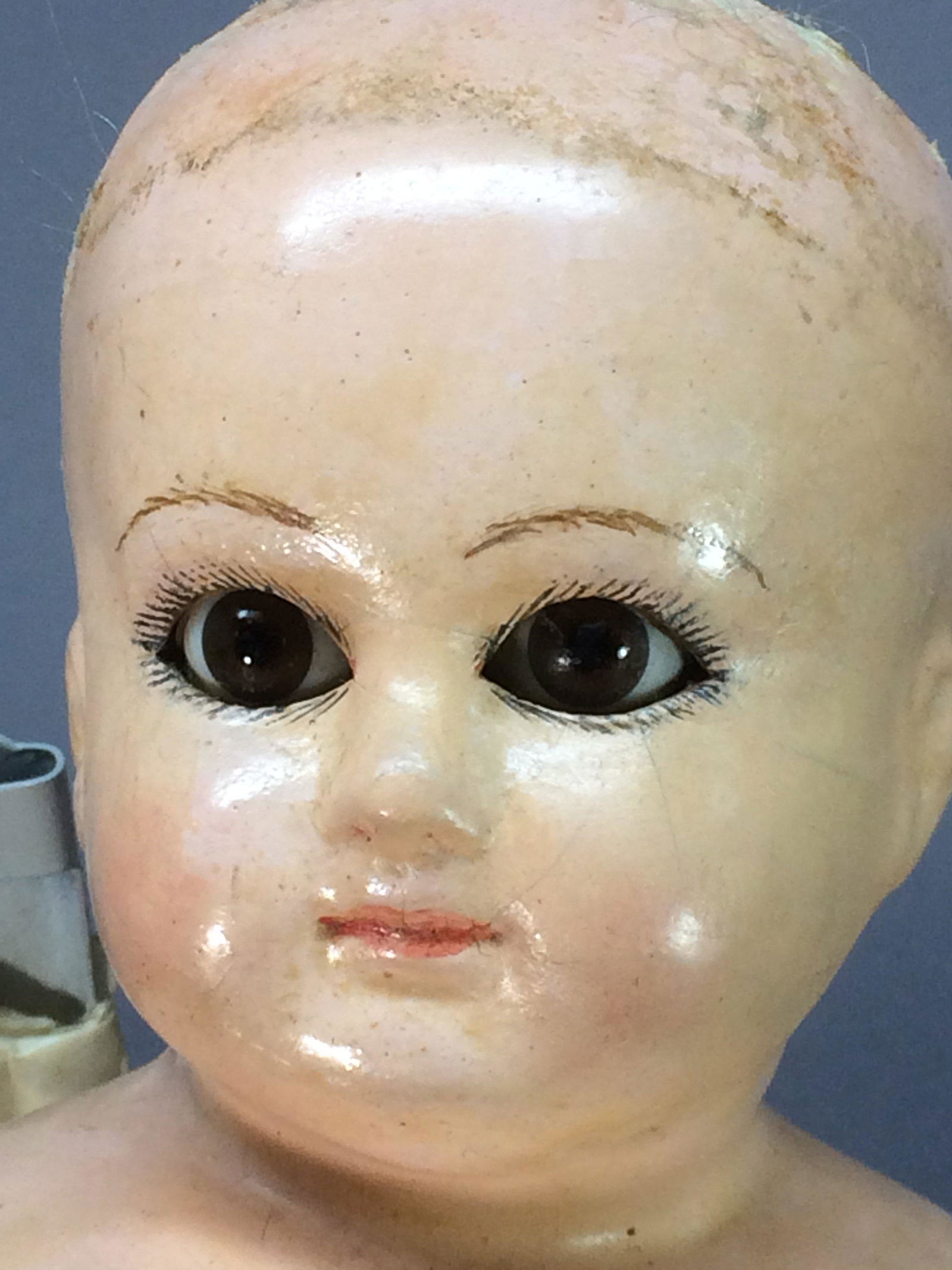Antique Turned Head Composition Doll Sleep Eyes Nov 02, 2019