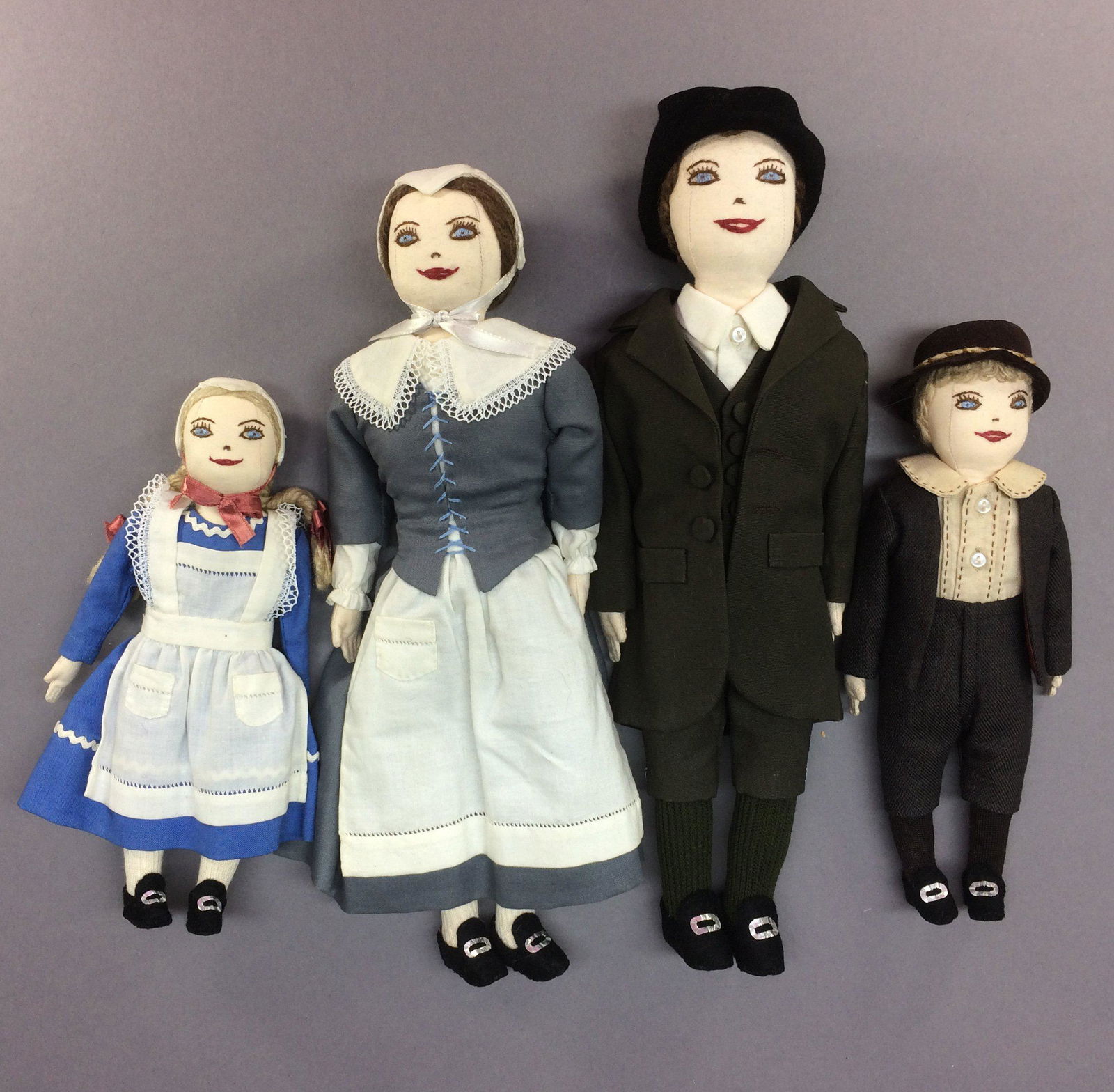 Moravian Family of Cloth Dolls - Ella Holder Doub (1 of 20)