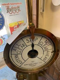 Solid Brass Chadburn Eng Telegraph (1 of 3)