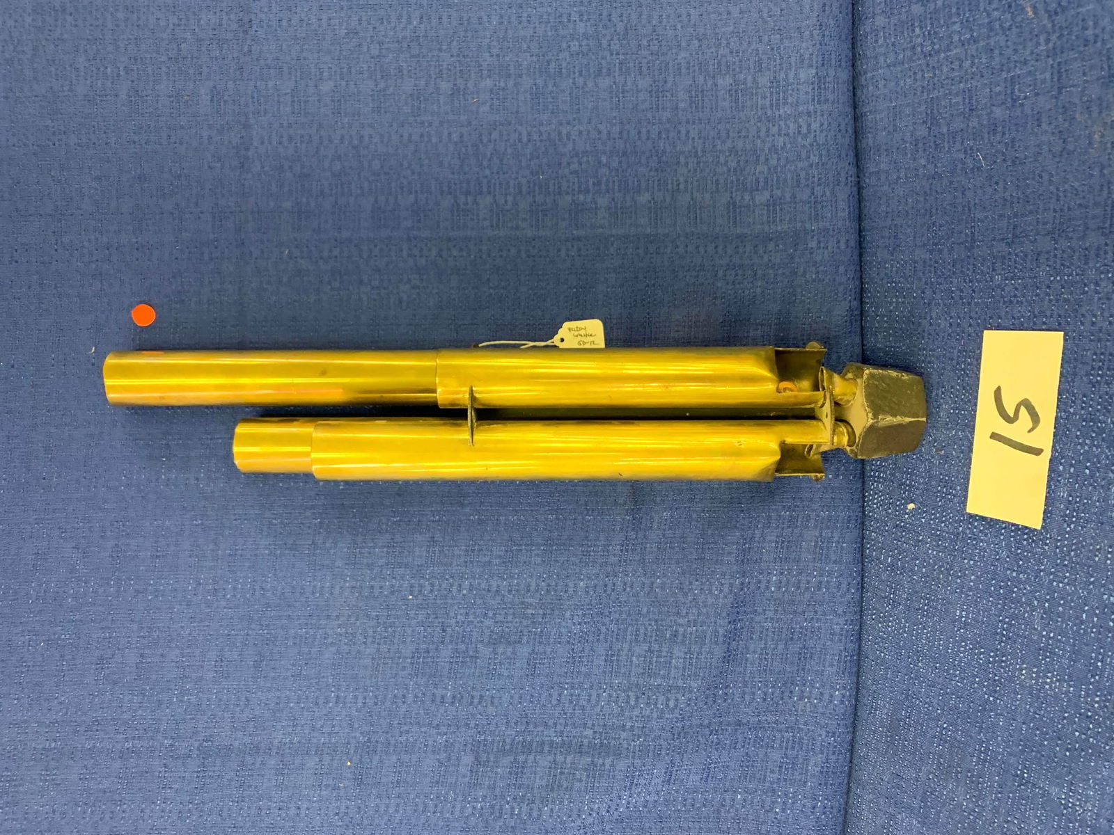 Solid Brass 4 Fulton Company Flute Whistles (1 of 5)