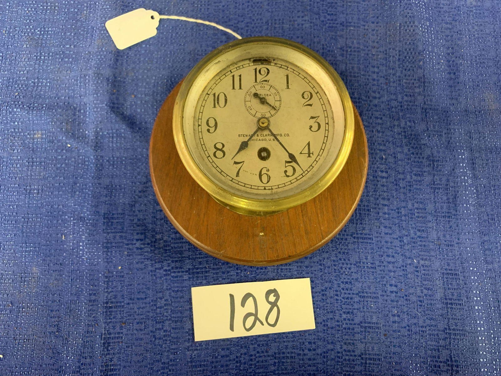 Chelsea Brass Ships Clock (1 of 3)