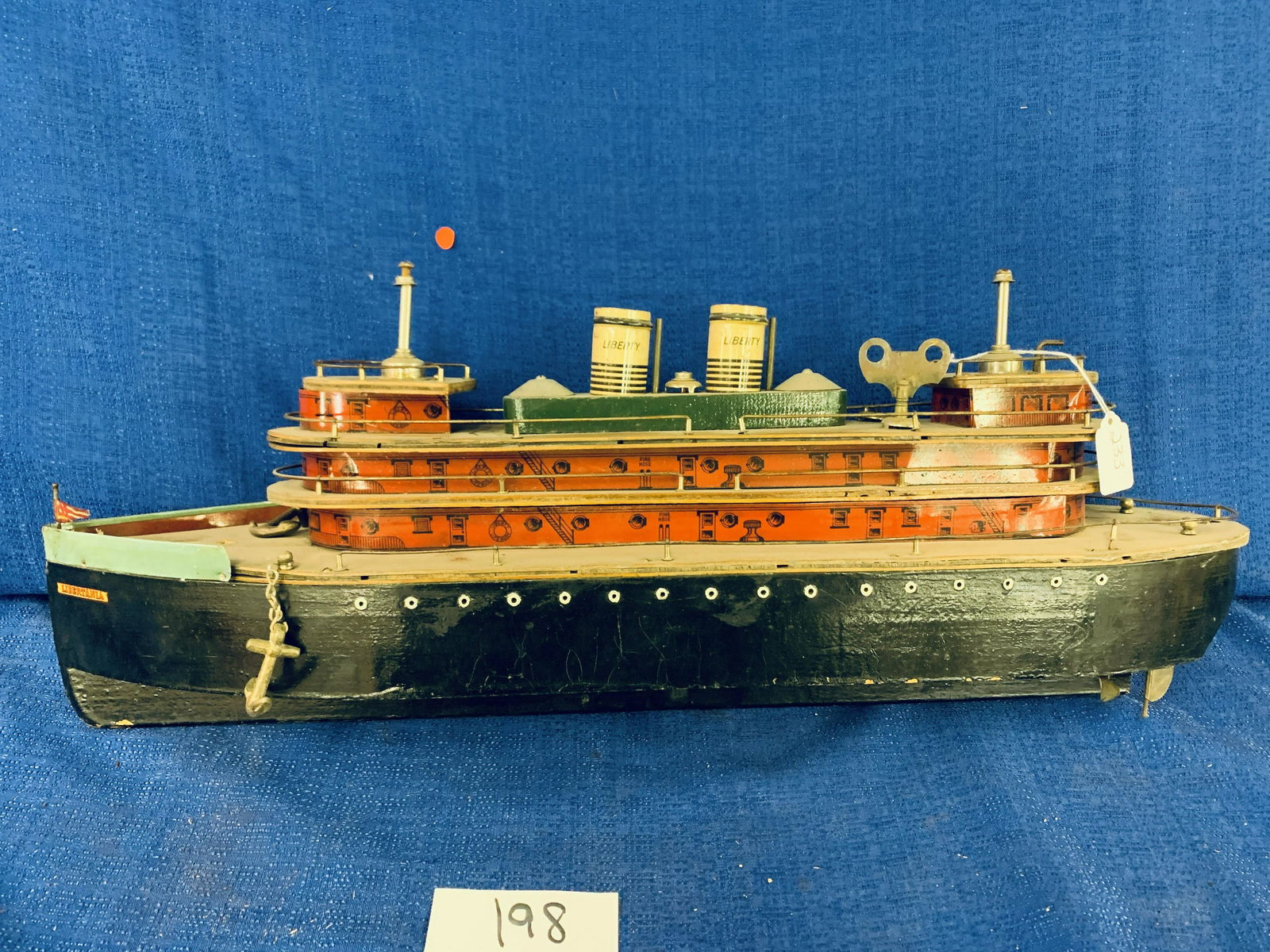 Libertainia Metal/Wood Wind-up Ship Model (1 of 10)
