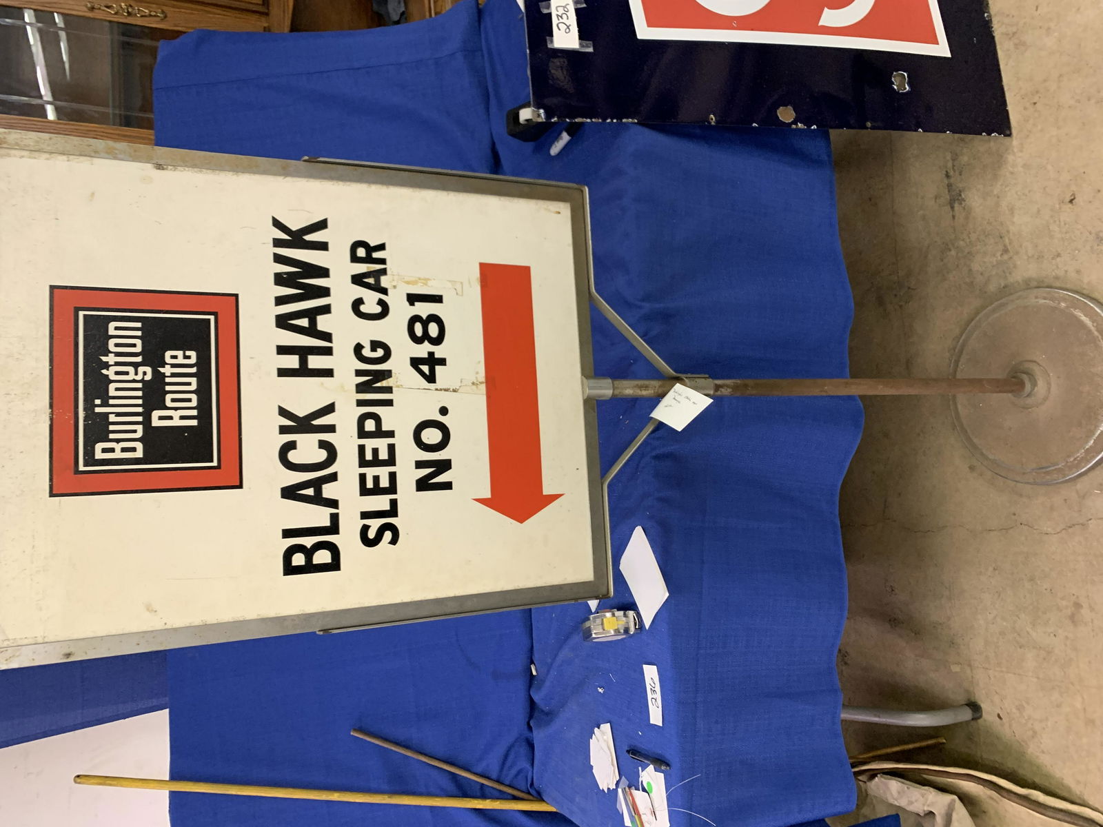 Burlington Northern Depot Sign (1 of 4)