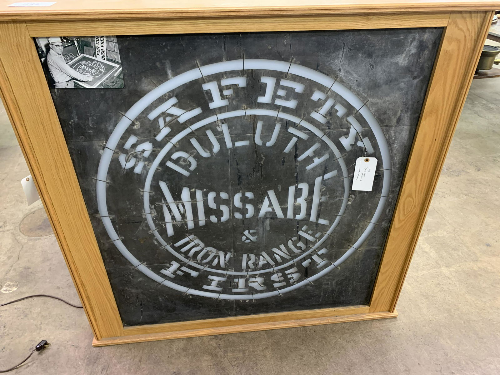 Duluth, Missabe, & Iron Range Tin Cut-out Stencil (1 of 4)