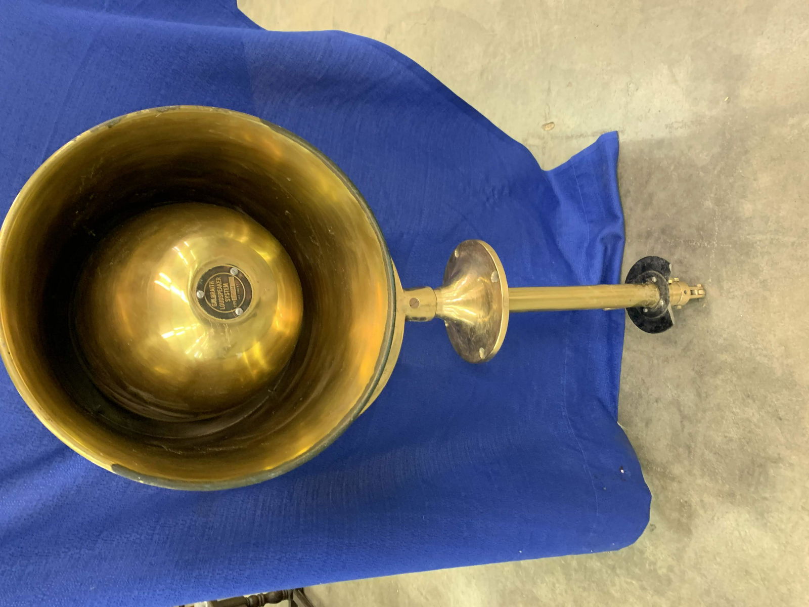 Solid Brass Great Lakes Ship Horn (1 of 8)