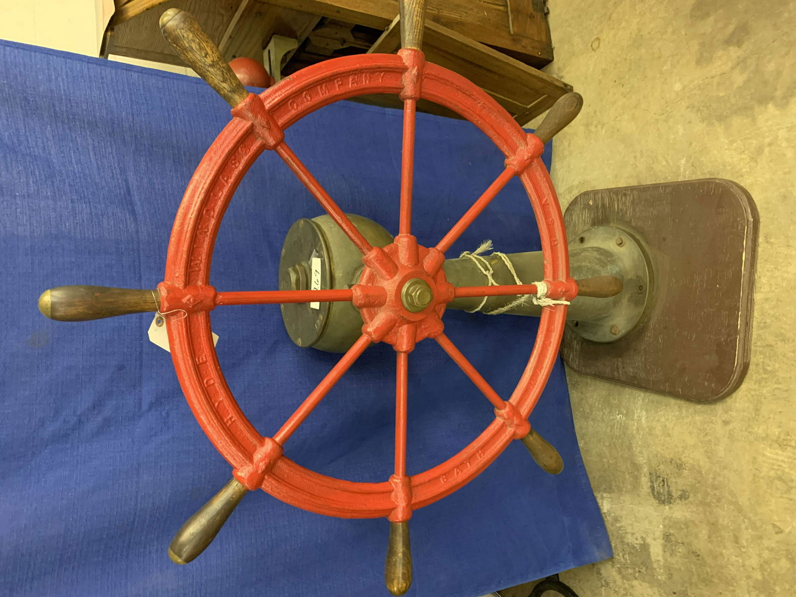 Ship Aft Wheel-Hyde Windlass Company, Bath, ME (1 of 6)