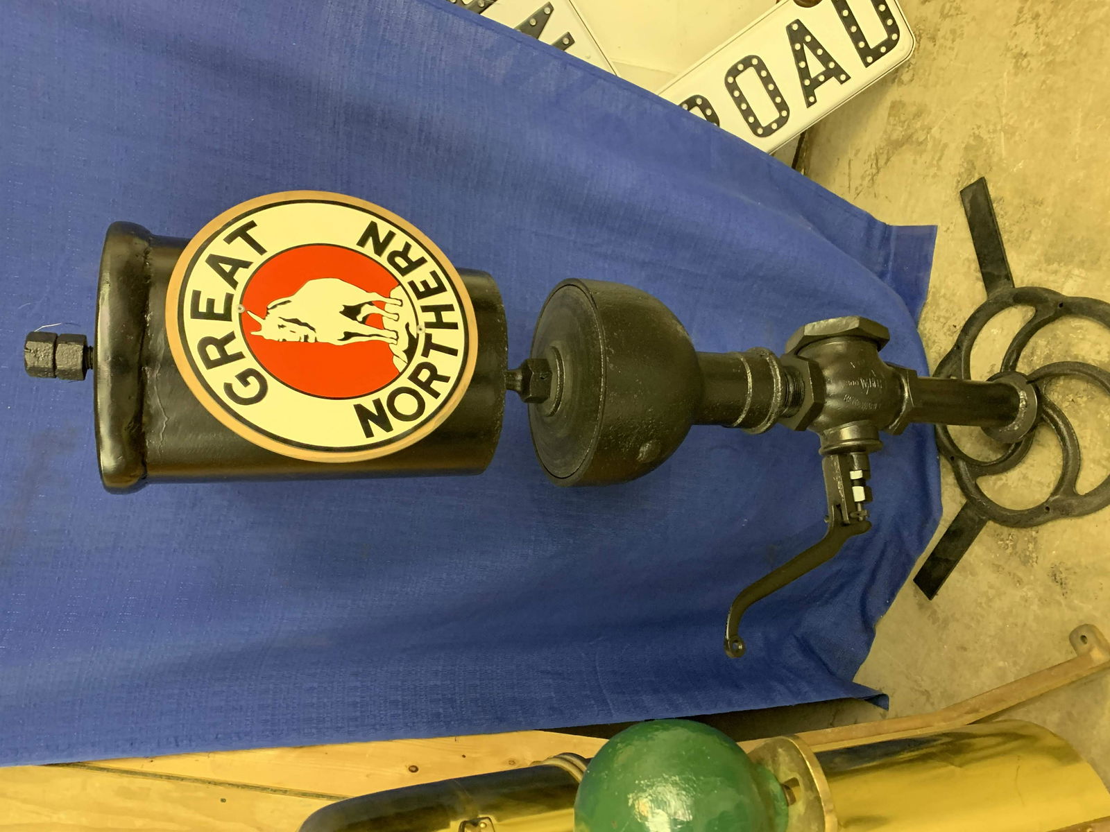 XL Train Whistle mounted on steel (1 of 5)