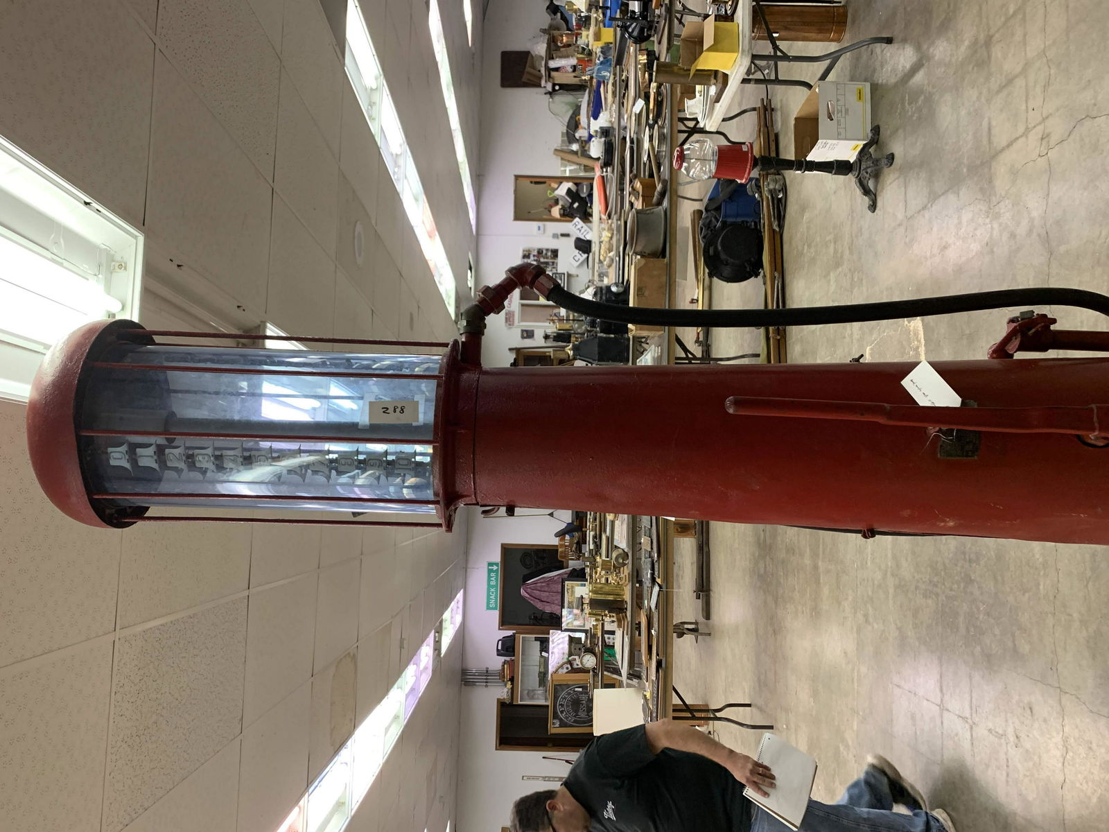 8' Antique Gas Pump (1 of 6)