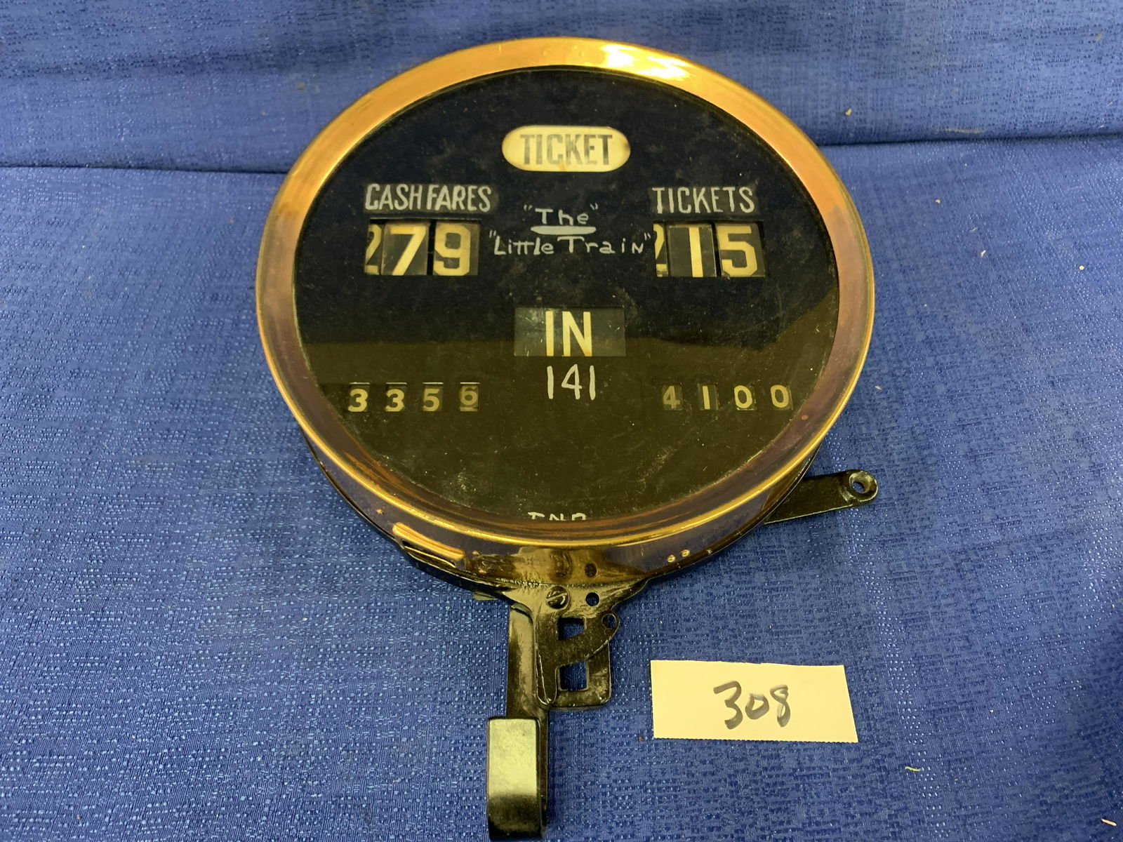 Brass Ticket Counter (1 of 5)