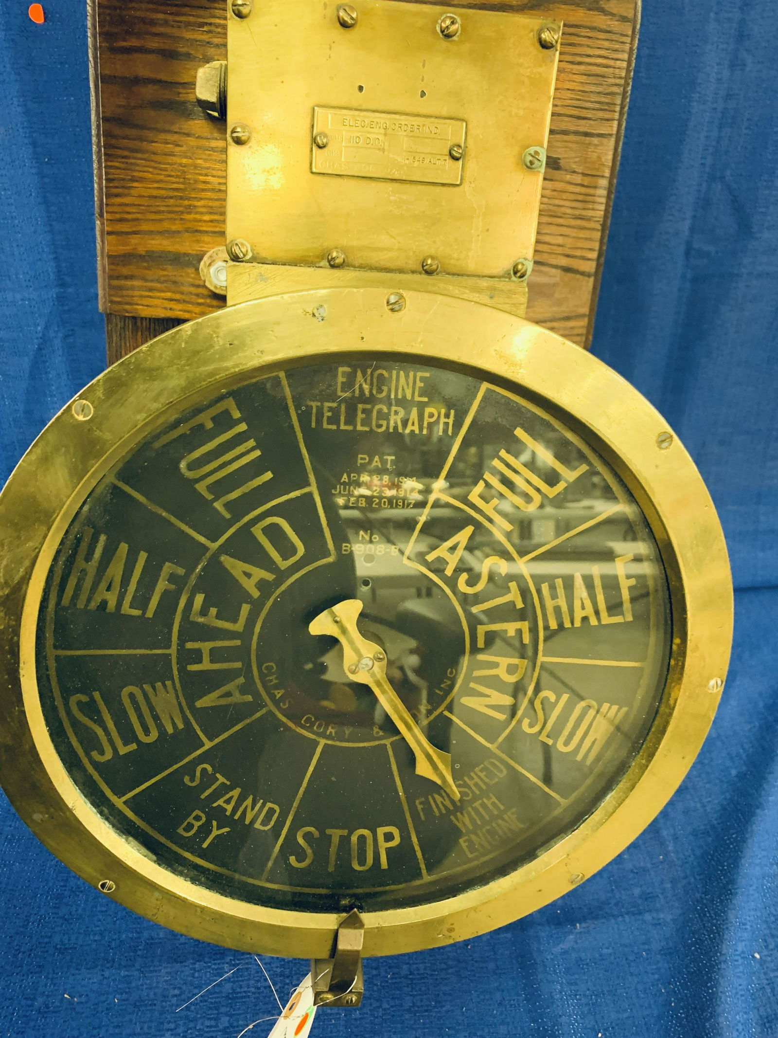 Wall-mounted Chadburn (1 of 7)