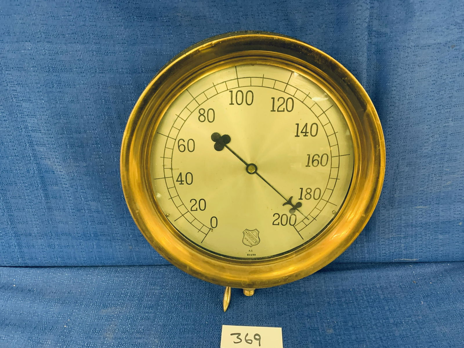 14" Solid Brass Gauge (1 of 5)