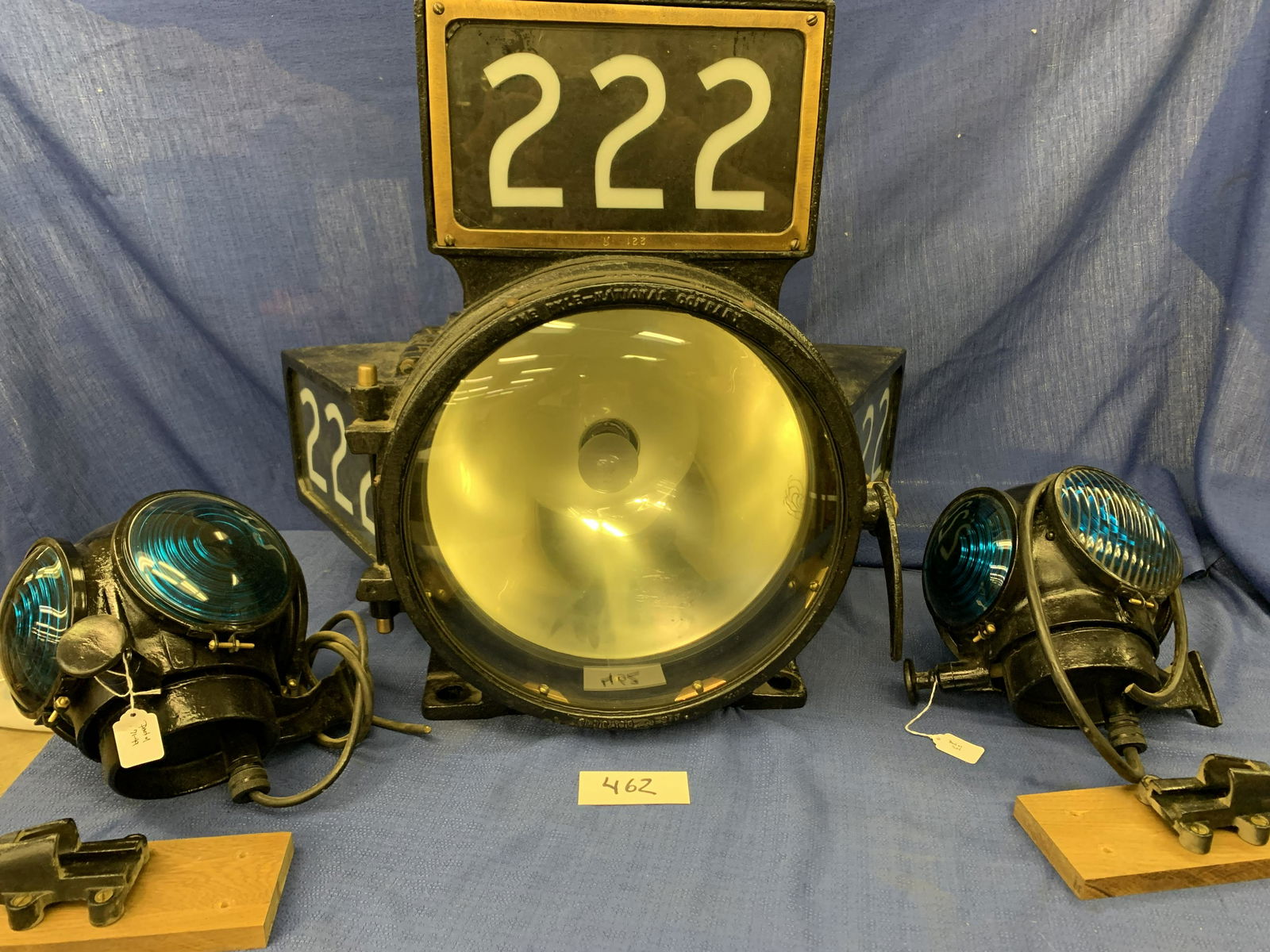 DM&IR Engine Headlight #222 with 2 Tenderlights (1 of 13)