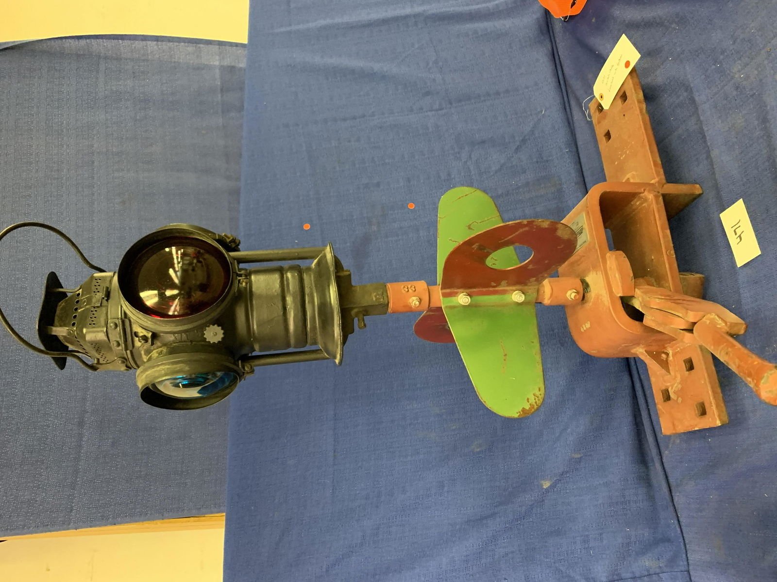 Low Level Switch Stand with Lantern (1 of 4)