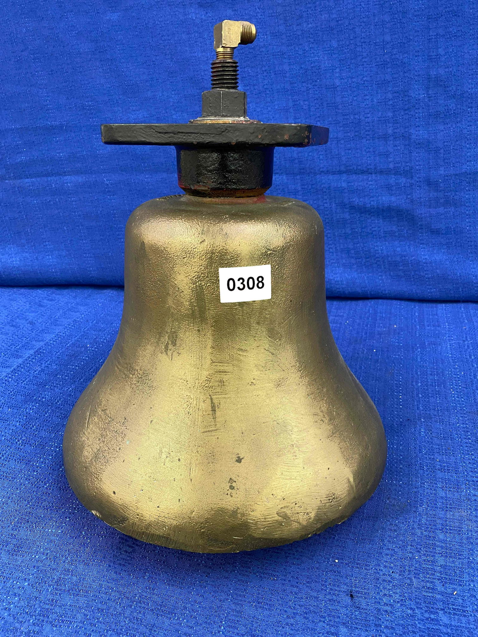 Solid Brass Railroad Bell (1 of 7)