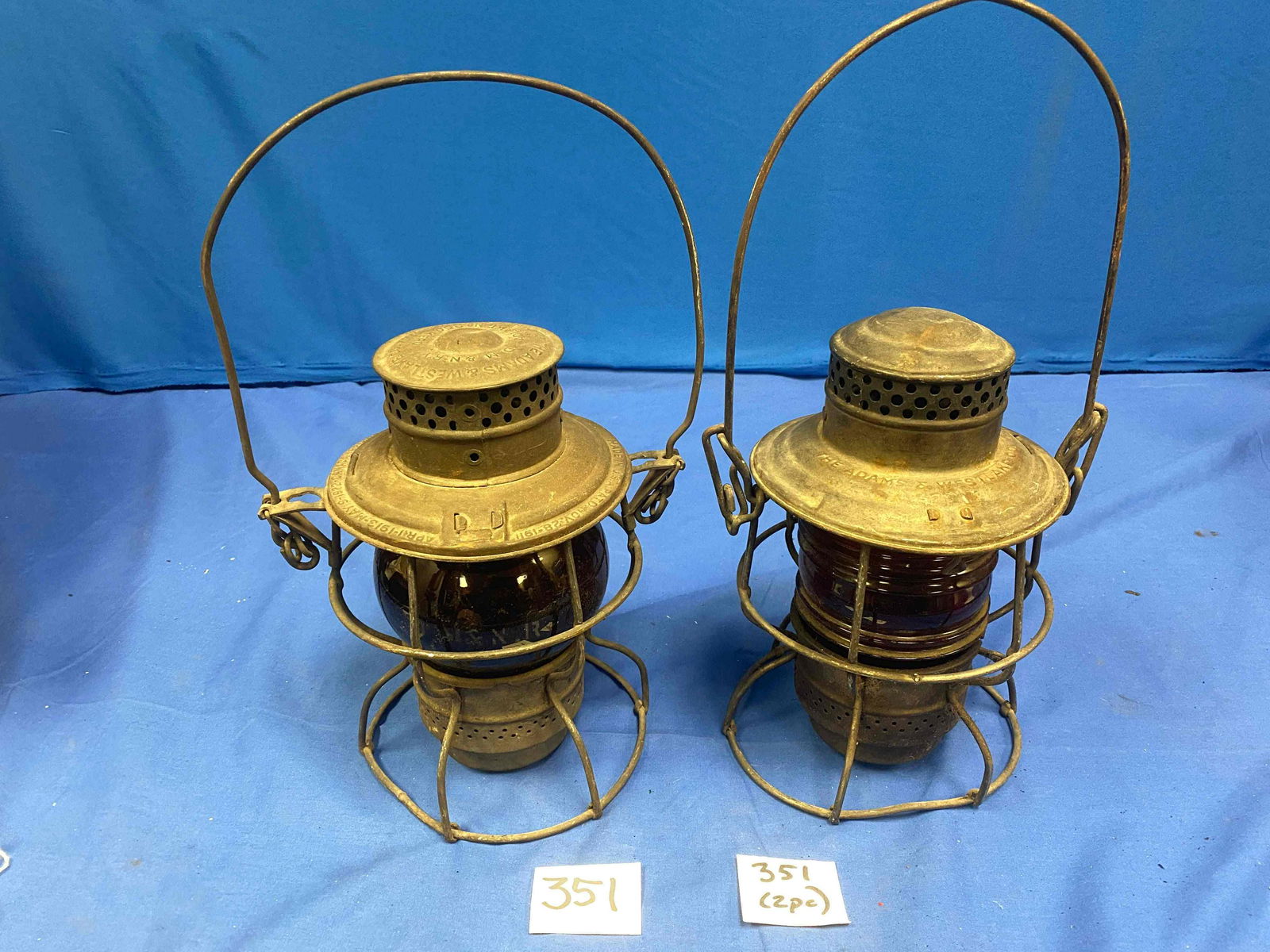 2 Adams & WestLake Switchmen's Lanterns (1 of 8)