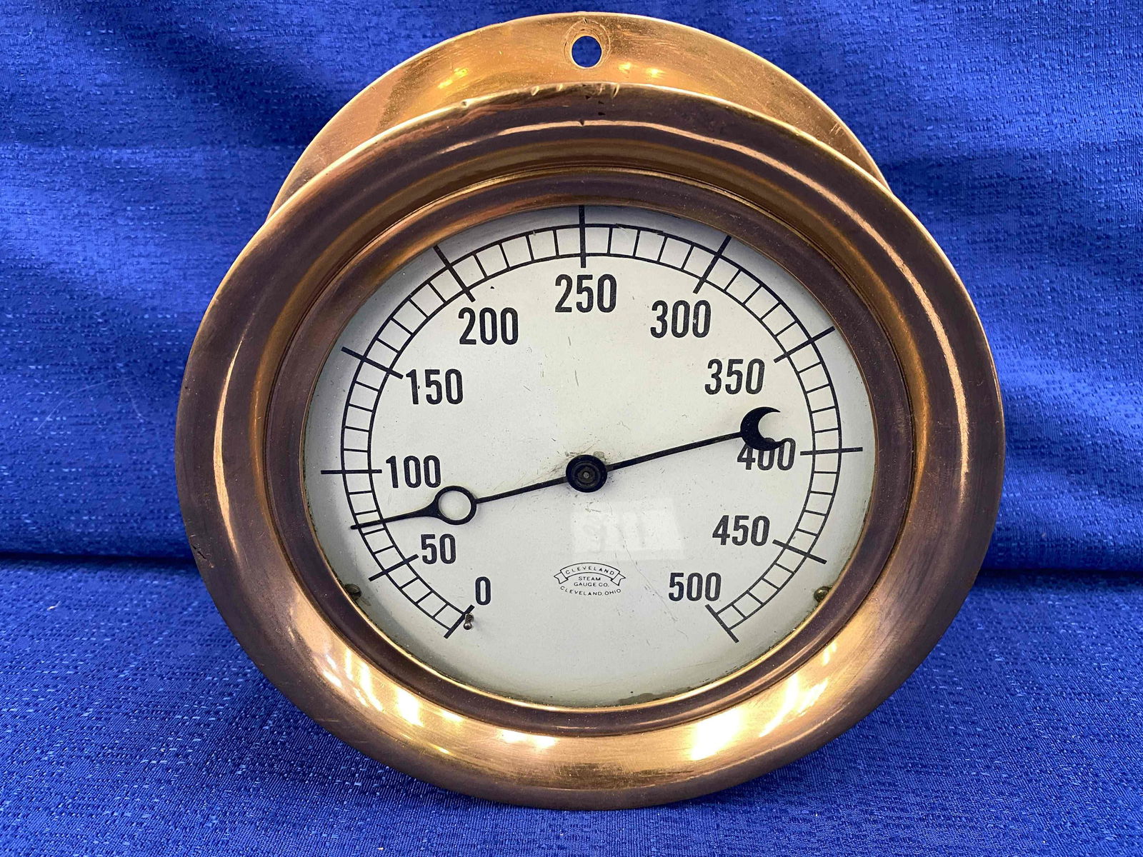 Brass 6" Steam Gauge (1 of 5)
