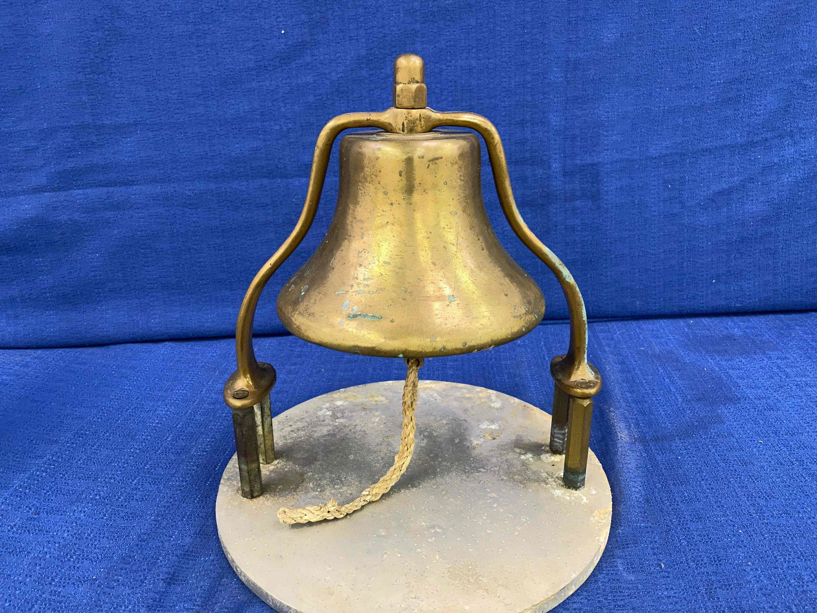 8" Solid Brass Ship's Bell (1 of 6)