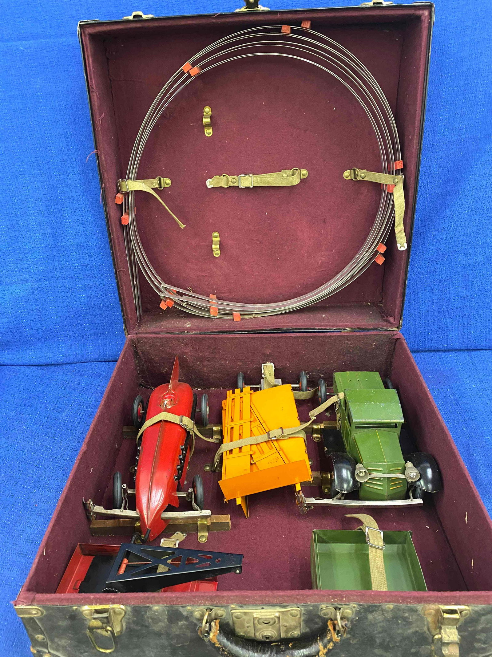 Antique Electricar 6-piece set with leather case (1 of 20)