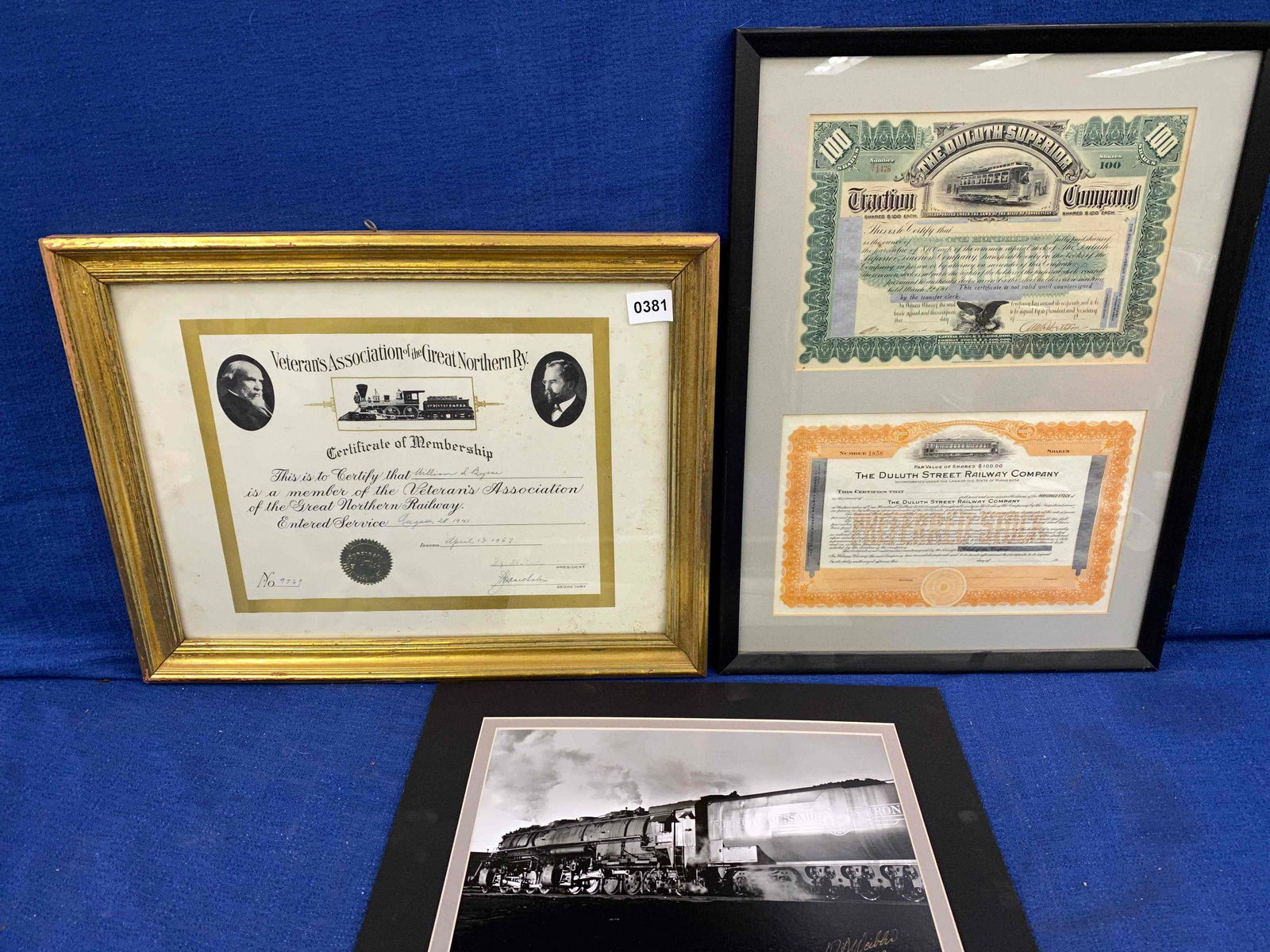 3 Railroad Wall Items (1 of 7)