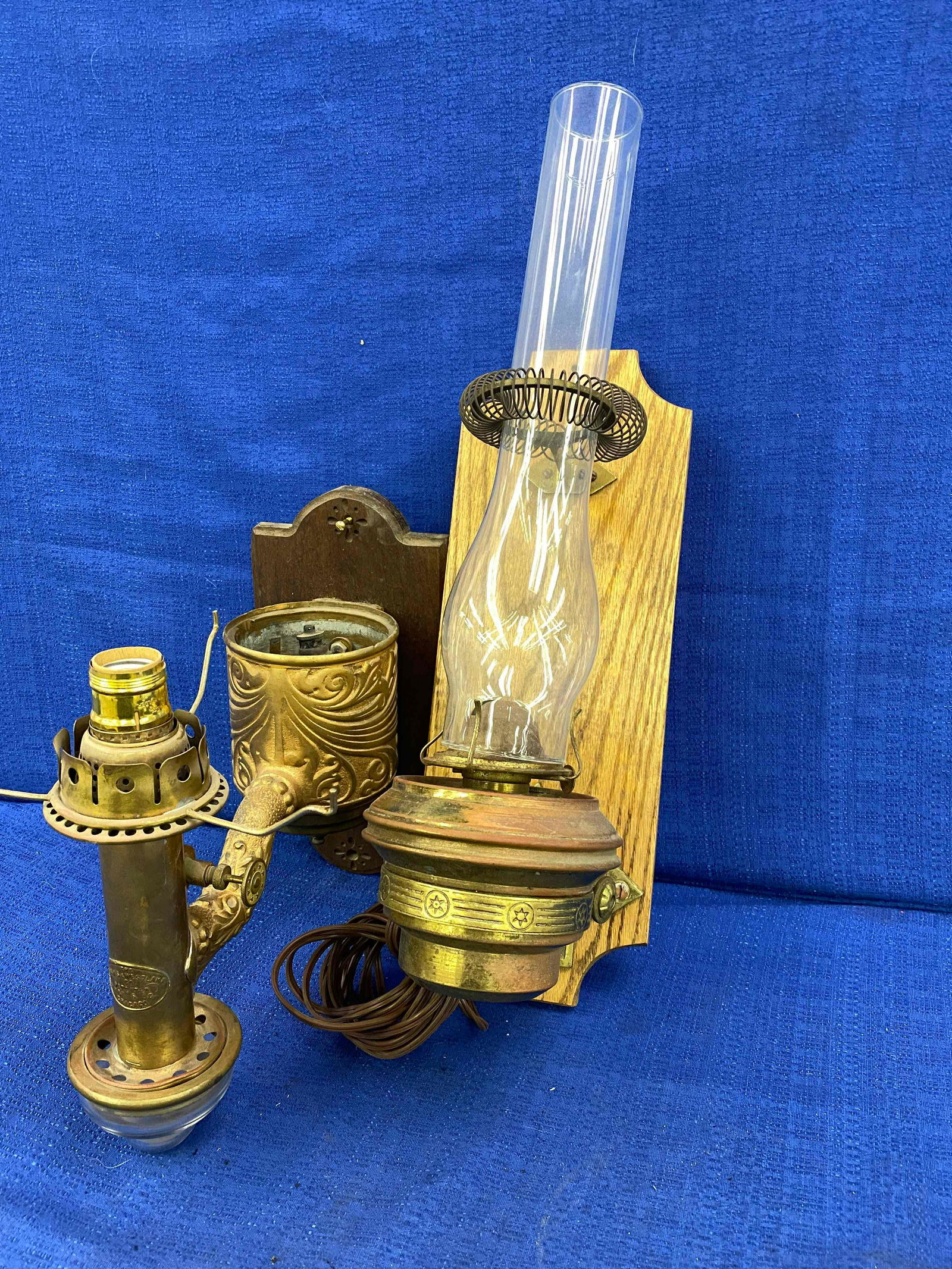 2 Brass Ship's Lamps (1 of 11)