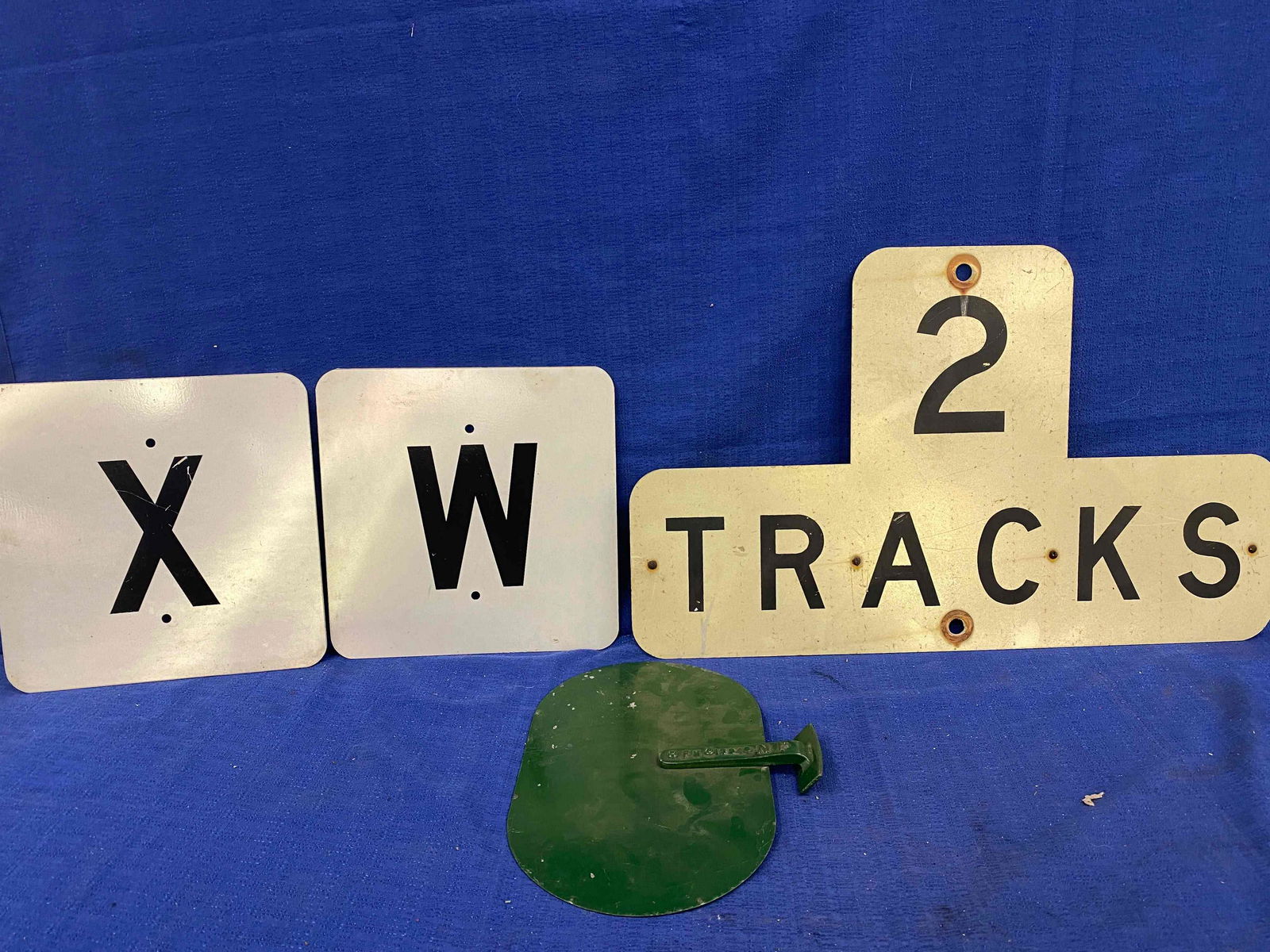 3 Railroad Signs (1 of 7)