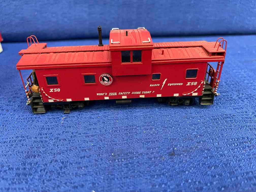 L.M.B. Great Northern Railroad Caboose (1 of 5)