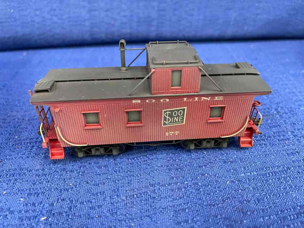 Nickel Plate Soo Line Railroad Caboose (1 of 5)