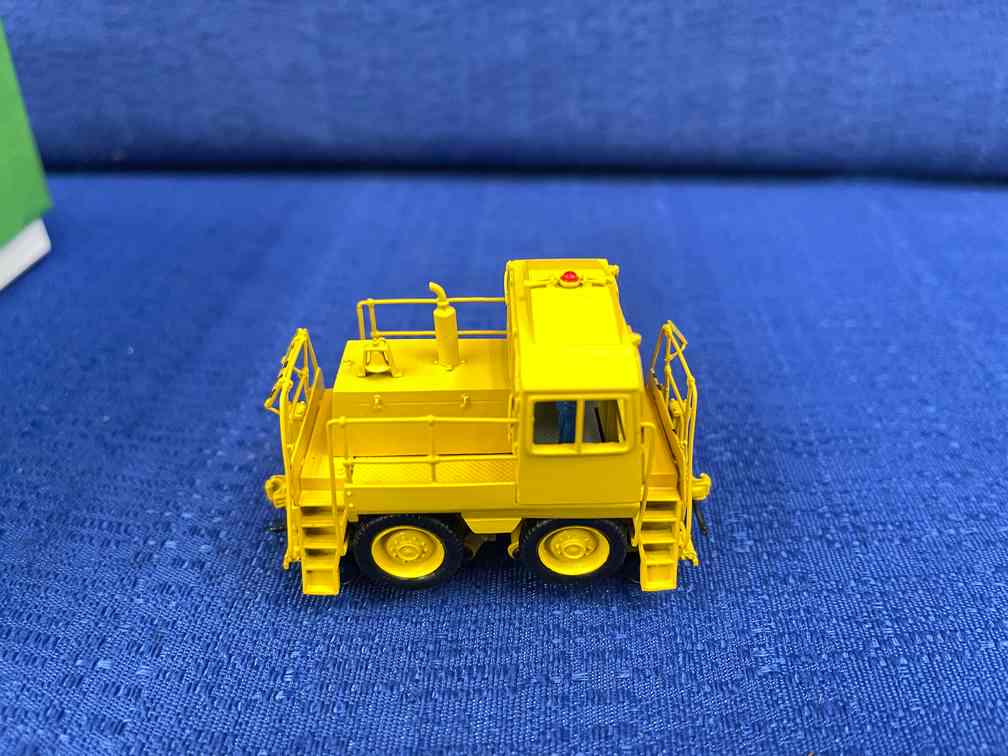 Overland 23-Ton Industrial Switcher: Overland 23-Ton Industrial Switcher, HO brass with box, Factory Painted, Powered, Overland Models, Inc., Made in Korea by OCS Models.