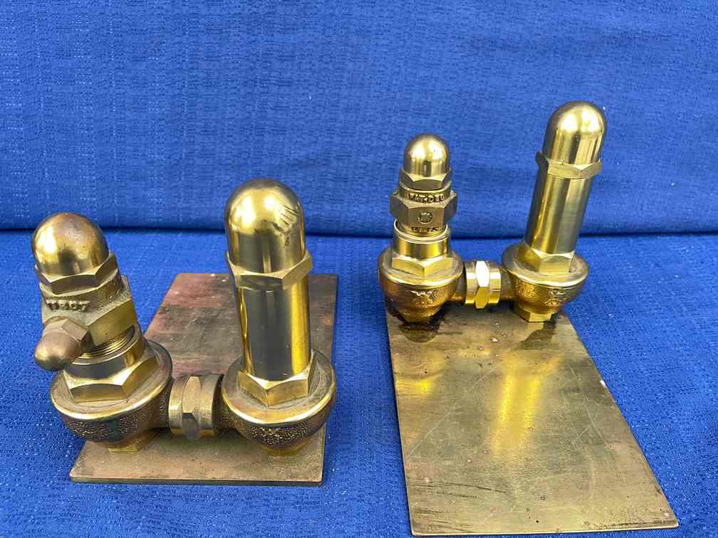 2 Sets of Brass Valves (1 of 6)