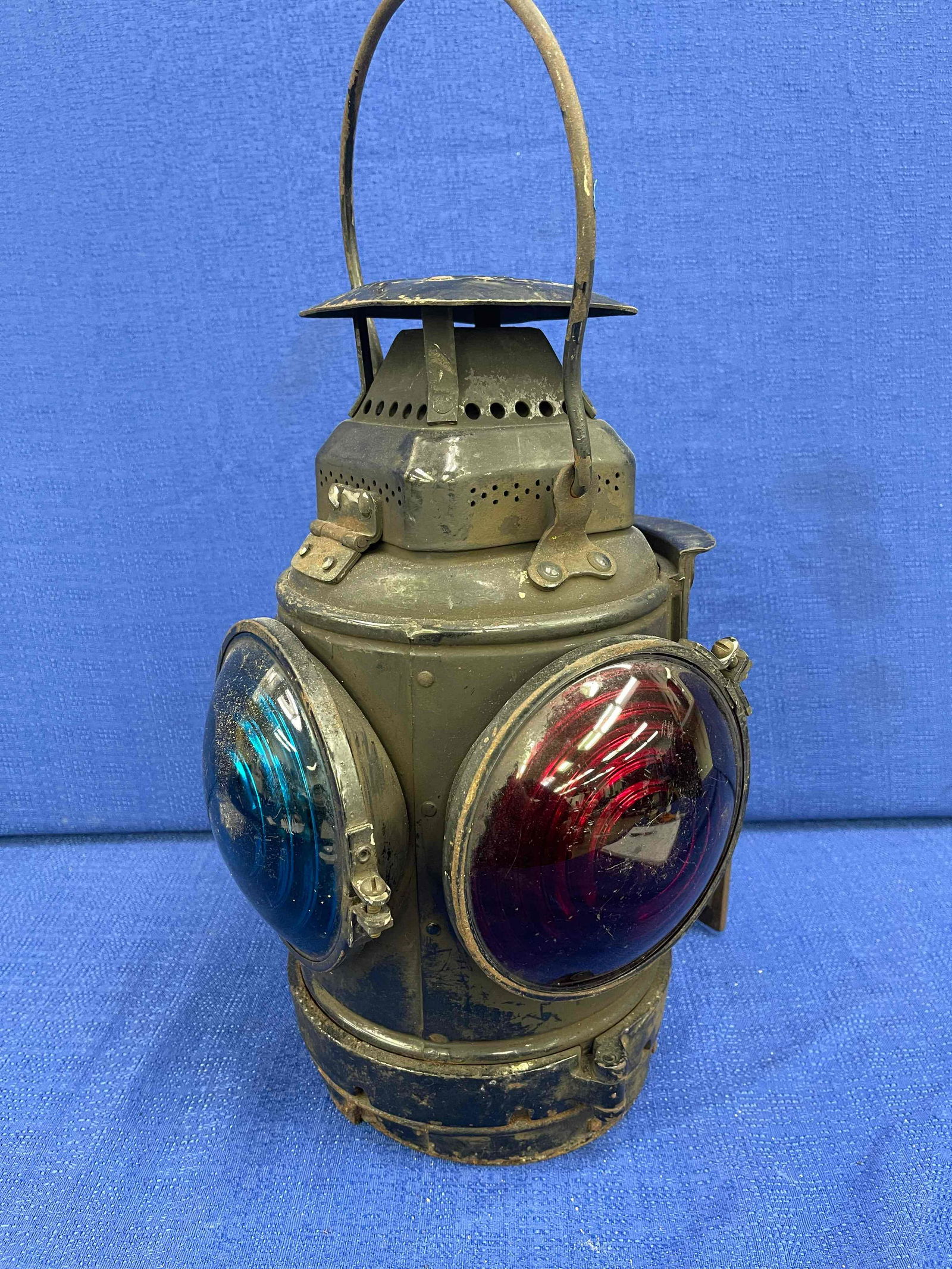 Erie Railroad Caboose Marker Lantern (1 of 7)