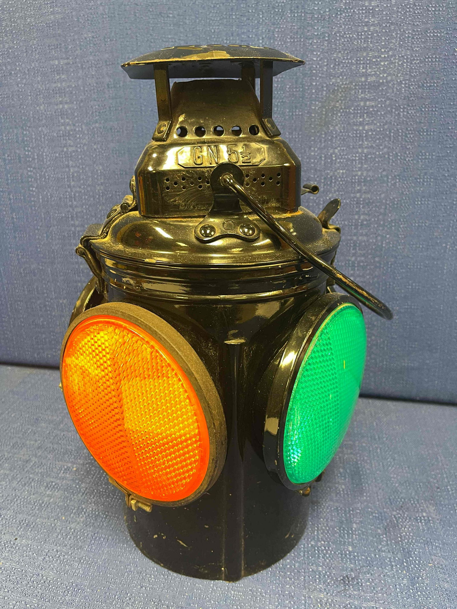 Great Northern Railroad Adlake #4 Switch Lantern (1 of 9)