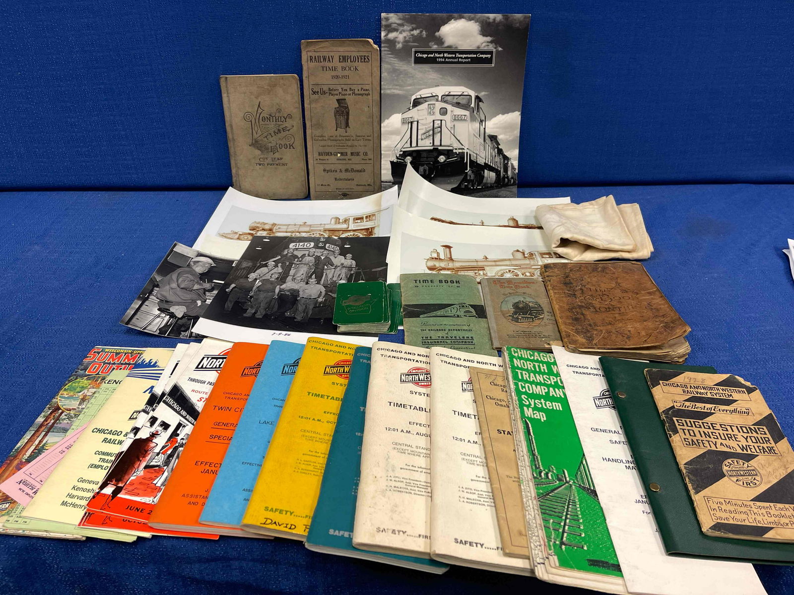 Chicago and Northwestern Railroad Paper Ephemera (1 of 6)