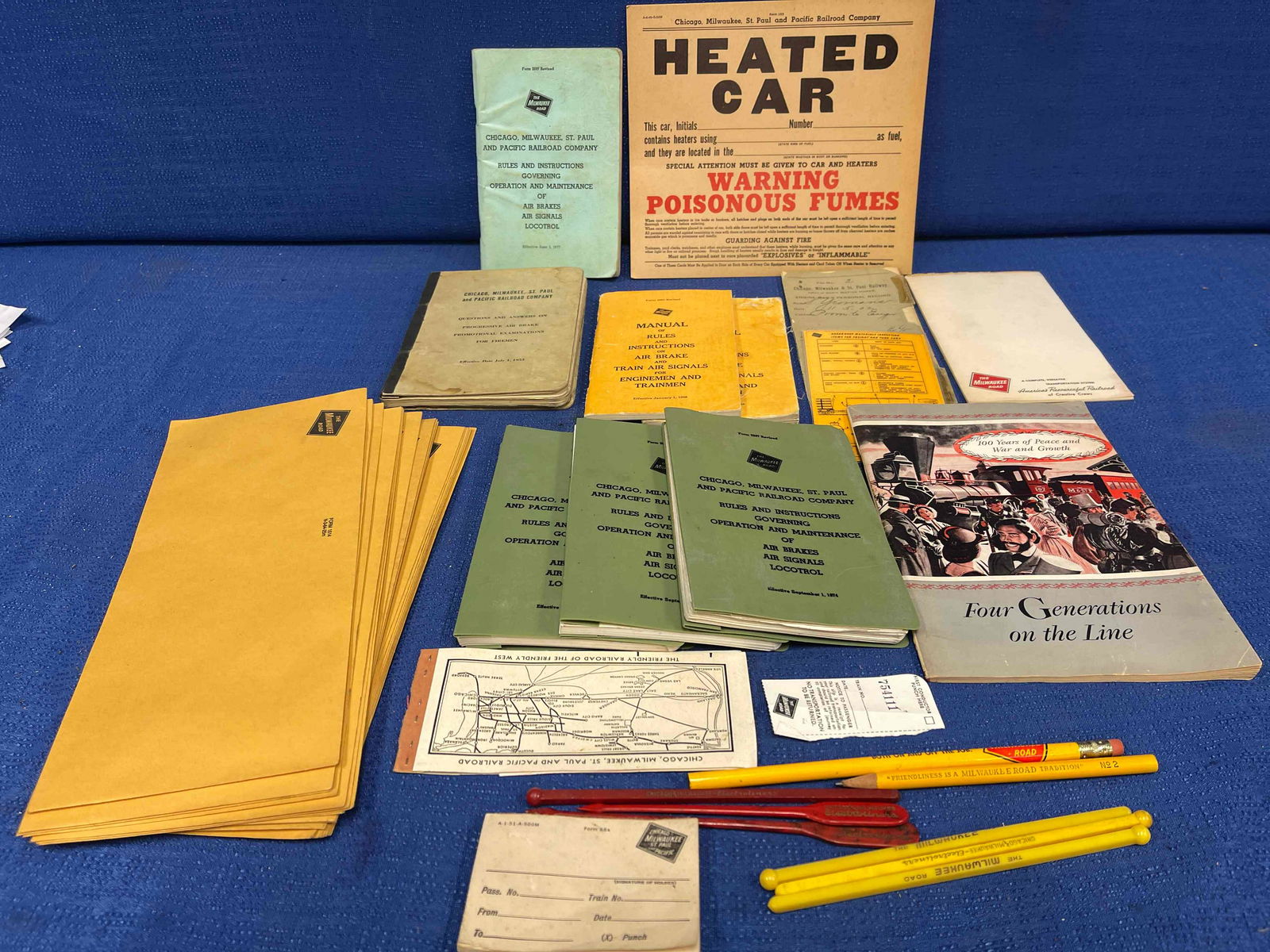 Milwaukee Road Paper & Ephemera Lot (1 of 6)