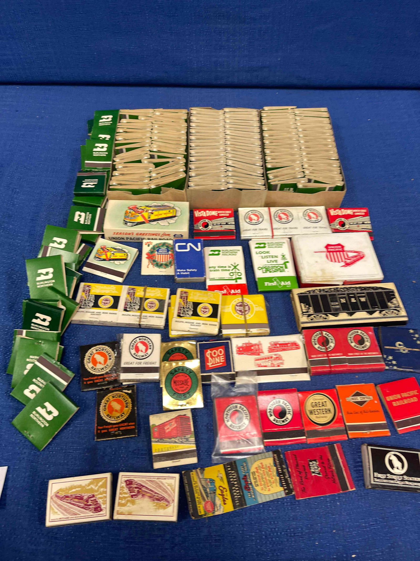 Huge Lot of Railroad Matchbooks (1 of 7)