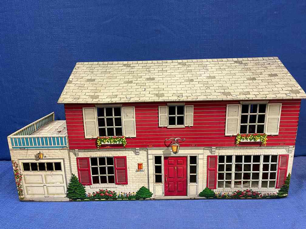 Vintage Marx Tin-Litho Doll House (1 of 14)
