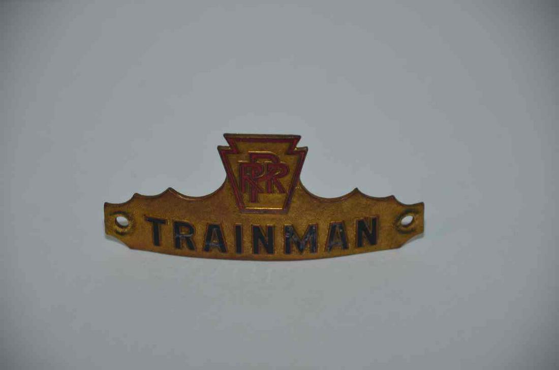Pennsylvania RR Trainman Badge (1 of 2)