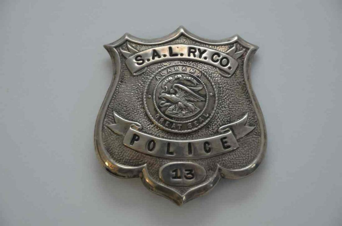 Seaboard Air Line RR Police Badge (1 of 2)
