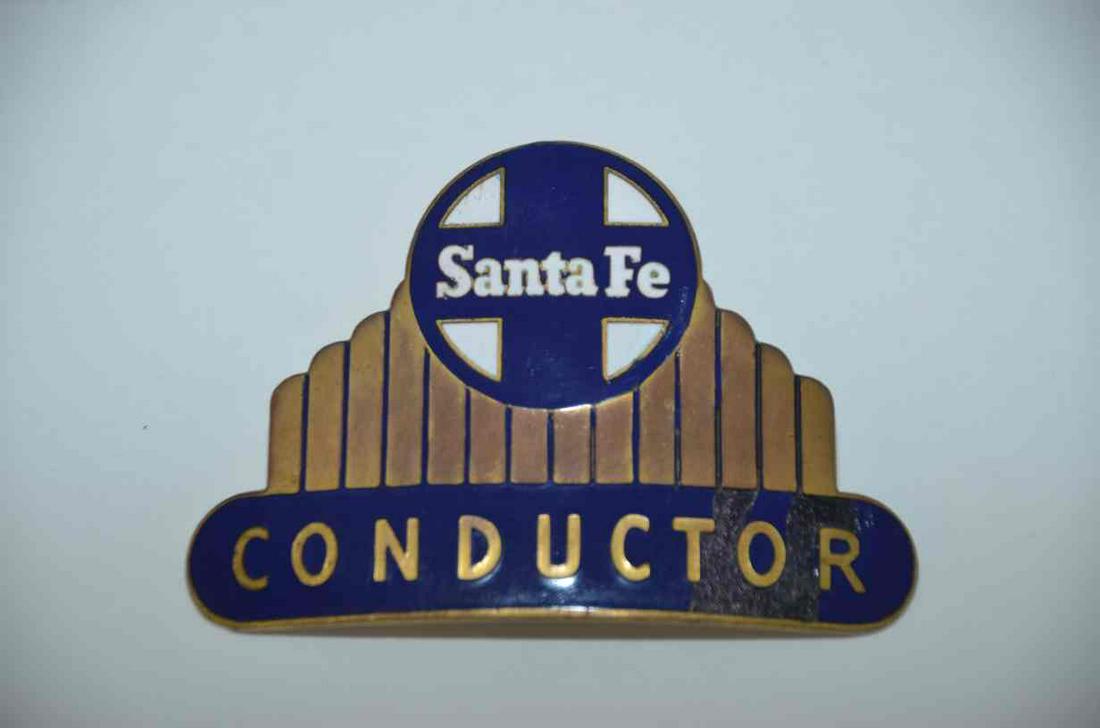 Santa Fe RR Conductors Badge (1 of 2)