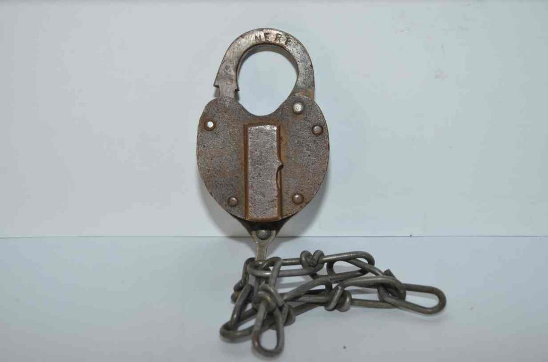 New England RR Brass Lock (1 of 4)