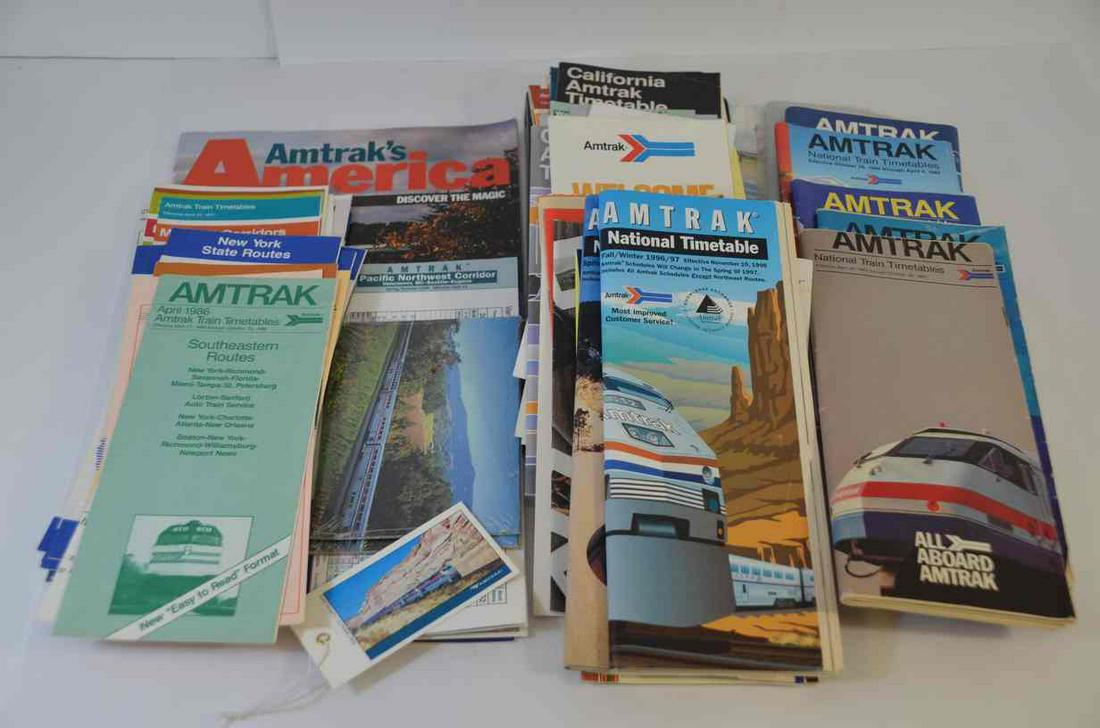 Amtrak Paper and Ephemera Lot (1 of 1)