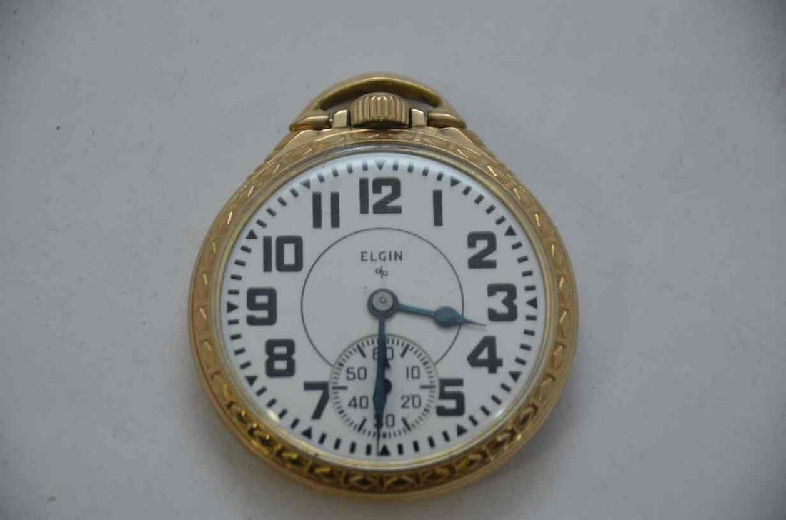 Elgin Railroad Pocket Watch (1 of 4)